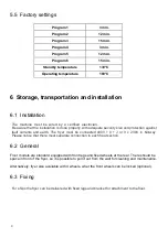 Preview for 9 page of FKI Friomat FKE 1615 DG User Manual