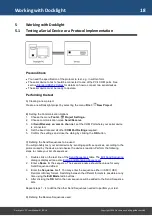 Preview for 18 page of Flachmann und Heggelbacher Docklight V2.2 User Manual