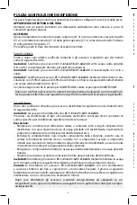 Preview for 6 page of FLAEM NUOVA P0403EM F400 Instructions For Use Manual