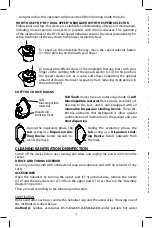 Preview for 12 page of FLAEM NUOVA P0403EM F400 Instructions For Use Manual