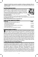 Preview for 42 page of FLAEM NUOVA P0403EM F400 Instructions For Use Manual