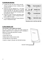 Предварительный просмотр 18 страницы Flaem AD701K Instructions For Use Manual