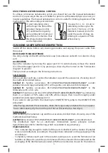 Preview for 14 page of Flaem AeroFlaem Instructions For Use Manual