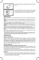 Preview for 16 page of Flaem E312E21 Instructions For Use Manual