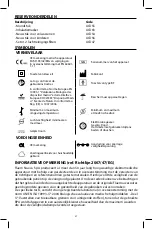 Preview for 38 page of Flaem E312E21 Instructions For Use Manual