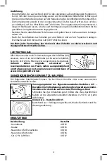 Preview for 47 page of Flaem E312E21 Instructions For Use Manual