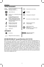 Preview for 48 page of Flaem E312E21 Instructions For Use Manual