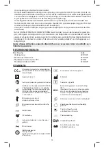 Предварительный просмотр 28 страницы Flaem E600E00 Instructions For Use Manual