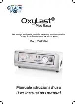 Flaem Pro OxyLast Med Easy P0613EM User Instruction Manual preview