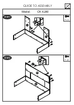 Preview for 8 page of Flair Furnishings CK 6280 Assembly Instructions Manual