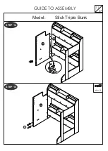 Предварительный просмотр 11 страницы Flair Furnishings Slick Triple Bunk Assembly Instructions Manual