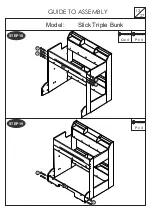 Предварительный просмотр 13 страницы Flair Furnishings Slick Triple Bunk Assembly Instructions Manual