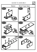 Предварительный просмотр 16 страницы Flair Furnishings Slick Triple Bunk Assembly Instructions Manual