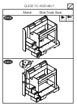 Предварительный просмотр 21 страницы Flair Furnishings Slick Triple Bunk Assembly Instructions Manual