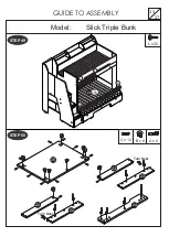 Предварительный просмотр 25 страницы Flair Furnishings Slick Triple Bunk Assembly Instructions Manual