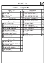 Preview for 2 page of Flair Furnishings Stepaside Assembly Instructions Manual