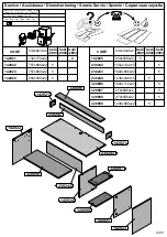 Предварительный просмотр 4 страницы Flair Furnishings TZRB212B3 Assembling Instruction