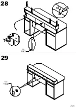 Preview for 21 page of Flair Furnishings TZRB213B3 Assembling Instruction