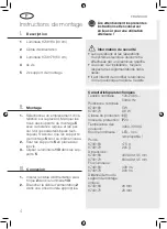 Preview for 4 page of Flair 6746178 Assembly Instructions Manual