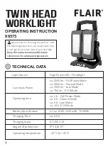 Flair 89575 Operating Instruction preview