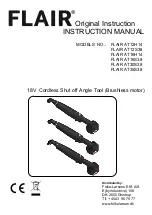 Предварительный просмотр 22 страницы Flair AT12H14 Instruction Manual