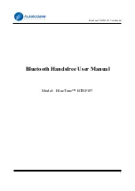 Flaircomm Technologies BlueTone BTHF107 User Manual preview