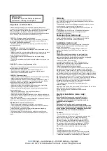 Предварительный просмотр 9 страницы FLAIRMO OFCS-A100.25 Operator'S And Service Manual