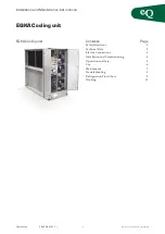 flakt woods EQKA Installation And Maintenance Instructions Manual preview