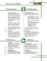 Предварительный просмотр 7 страницы FlaktWoods CENTRIFLOW Installation And Maintenance Manual