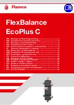 Preview for 1 page of flamco FlexBalance EcoPlus C 1 Installation And Operating Instructions Manual