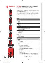 flamco Flexcon M-K Series Installation And Operating Instructions Manual предпросмотр