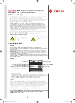 Preview for 2 page of flamco Flexcon M-K Series Installation And Operating Instructions Manual