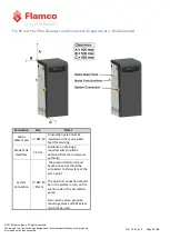 Предварительный просмотр 12 страницы flamco Pro PDm 1.0 Operation & Maintenance Manual