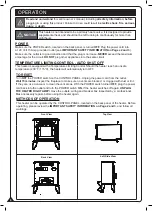 Предварительный просмотр 6 страницы Flame & Shade SKU-EFS15ABLK Owner'S Manual