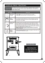 Предварительный просмотр 7 страницы Flame & Shade SKU-EFS15ABLK Owner'S Manual