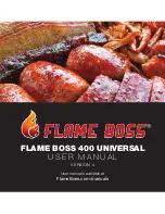 Flame boss 400 UNIVERSAL User Manual preview