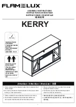 Предварительный просмотр 3 страницы Flamelux KERRY Assembly Instructions Manual