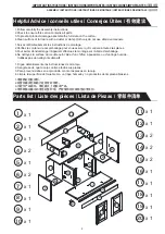 Предварительный просмотр 4 страницы Flamelux KERRY Assembly Instructions Manual