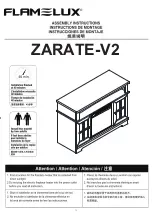 Preview for 3 page of Flamelux ZARATE-V2 Assembly Instructions Manual