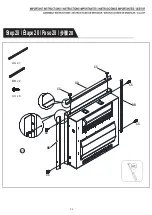 Preview for 34 page of Flamelux ZARATE-V2 Assembly Instructions Manual