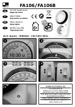 Предварительный просмотр 1 страницы Flamingo FA106 Quick Manual