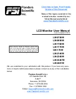 Flanders Scientific CM-170W User Manual preview