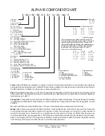 Preview for 3 page of Flanders 95% DOP Filter Alpha 95 Specification Sheet