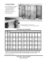 Preview for 3 page of Flanders Bolt Lock HEPA Filter Housing Surelock B Specification Sheet