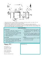 Preview for 4 page of Flanders Bolt Lock HEPA Filter Housing Surelock B Specification Sheet