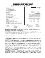 Предварительный просмотр 3 страницы Flanders FFI Alpha 2000 Specification Sheet