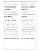 Preview for 6 page of Flandria MK 2 Installation Maintenance And Operating Instructions