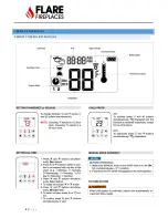 Предварительный просмотр 9 страницы Flare Fireplaces Flare Corner Right & Left 30-100" Installation Manual