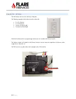 Предварительный просмотр 14 страницы Flare Fireplaces Flare Corner Right & Left 30-100" Installation Manual