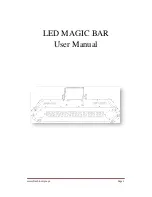 Flash butrym LED Magic Bar User Manual preview